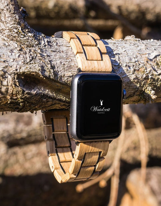 Wooden Apple Watch Band