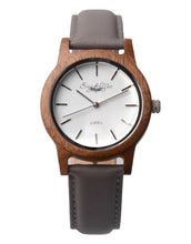 Men's Max Watch with Grey Leather Band