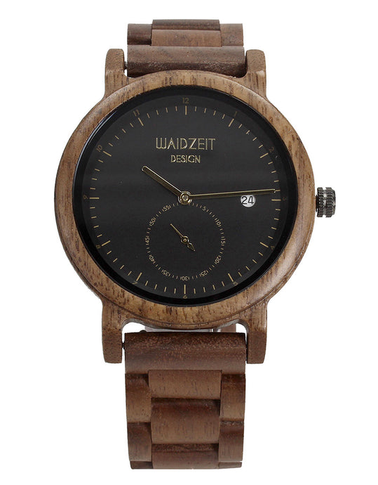 Maximilian Men's Watch with Walnut Band