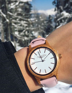 Sissy Women's Watch with Pink Leather Band